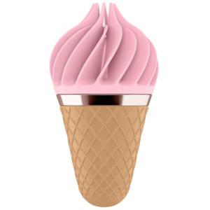 Satisfyer sweet treat spinnator marron & rosa