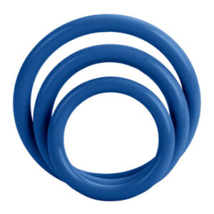 Calex set tres anillas azul erecci?n
