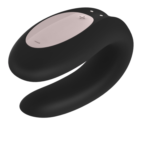 Satisfyer double joy con app - oro negro