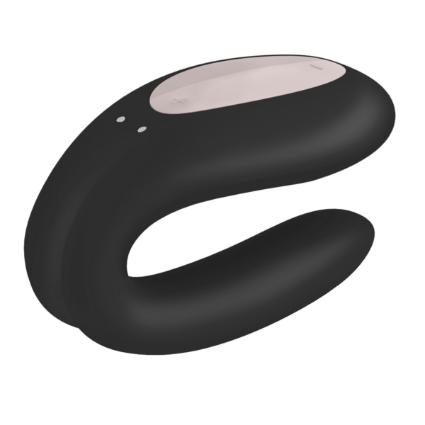 Satisfyer double joy con app - oro negro