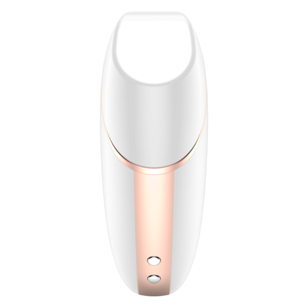 Satisfyer connect estimulador clitoris  love triangle blanco / oro
