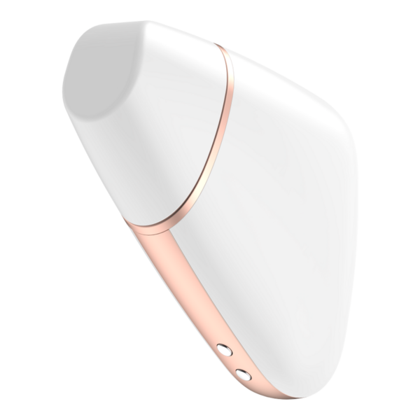 Satisfyer connect estimulador clitoris  love triangle blanco / oro
