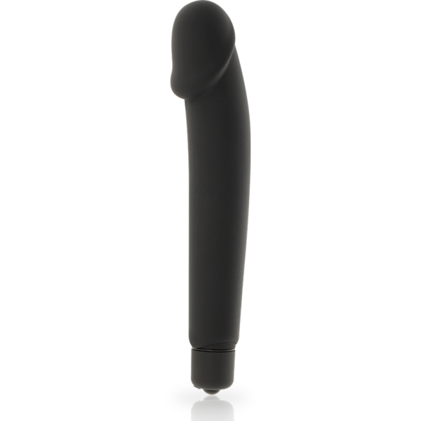Dolce vita  realistic vibrador silicona negro