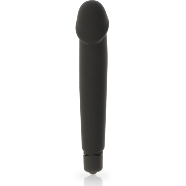 Dolce vita  realistic vibrador silicona negro