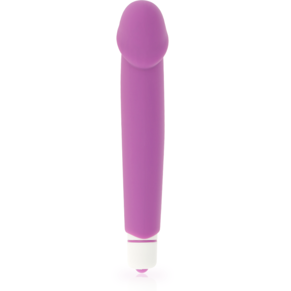 Dolce vita  realistic vibrador silicona lila