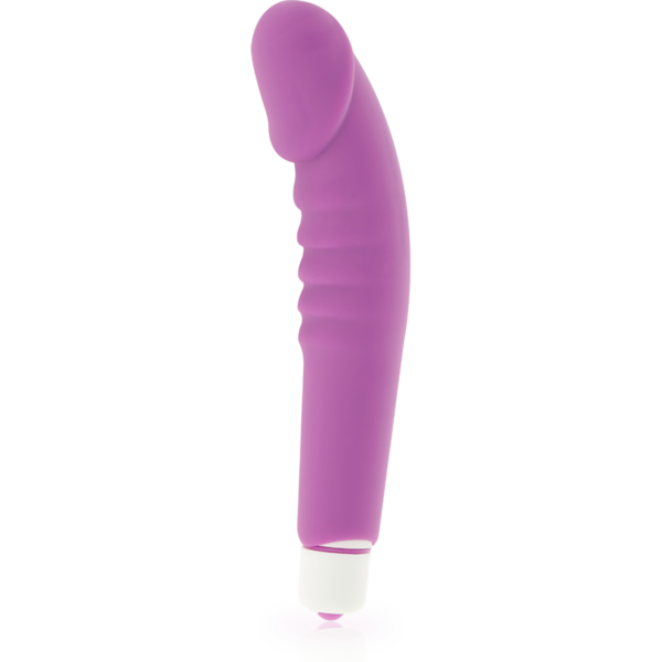 Dolce vita  realistic  pleasure vibrador silicona lila