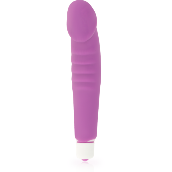 Dolce vita  realistic  pleasure vibrador silicona lila