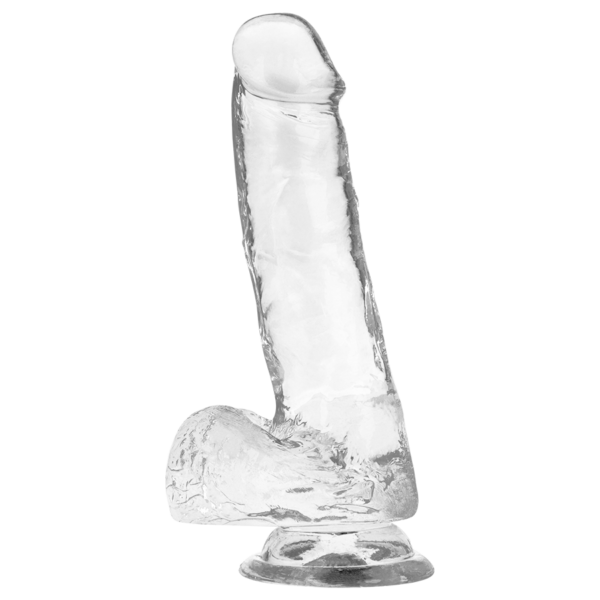 Xray clear dildo realista transparente 18.5cm x 3.8cm