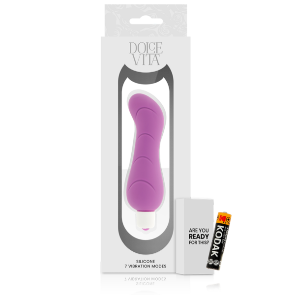 Dolce vita  g-spot vibrador silicona lila