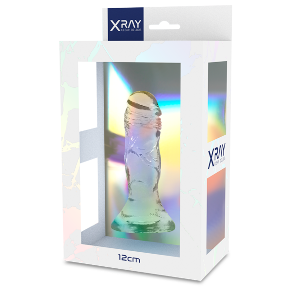 Xray clear dildo transparente 12cm x 2.6cm