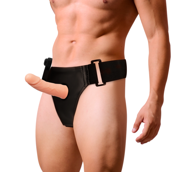 Harness attraction ?rnes hueco marcos con vibrador 15 x 5 cm