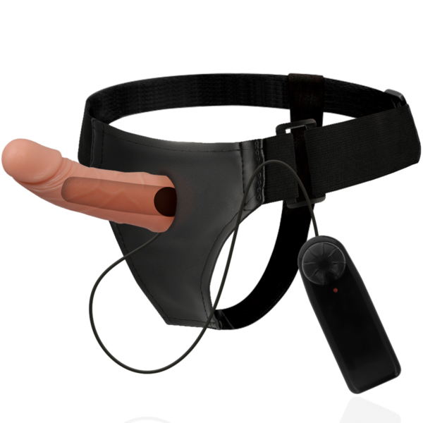 Harness attraction ?rnes hueco marcos con vibrador 15 x 5 cm