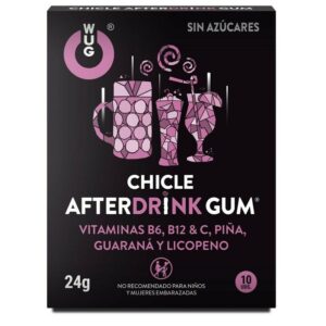 Wug gum chicle after drink 10 uds