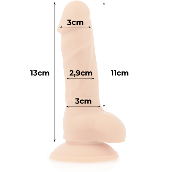 Cock miller silicona density cocksil articulable 13cm