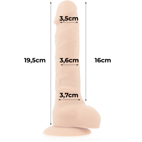Cock miller silicona density articulable cocksil 19.5cm