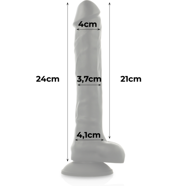 Cock miller silicona density cocksilarticulable negro 24cm