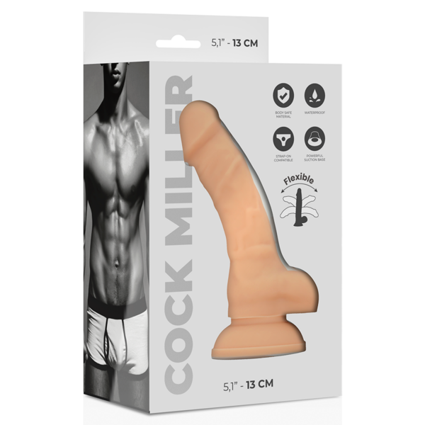 Cock miller silicona density cocksil articulable 13cm