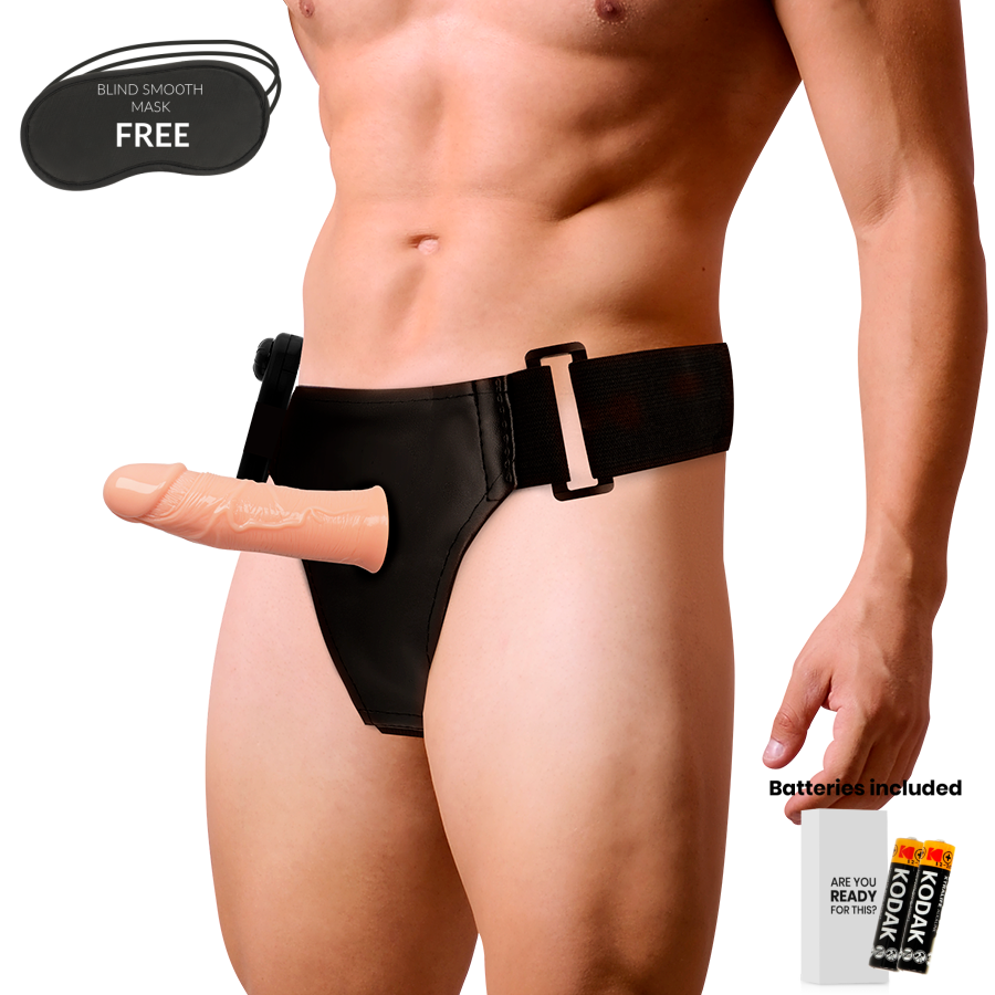 Harness attraction ?rnes hueco gregory con vibrador 16.5 x 4.3cm