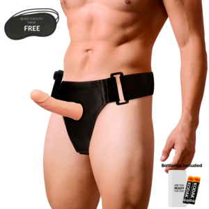 Harness attraction ?rnes hueco marcos  con vibrador 15 x 5 cm