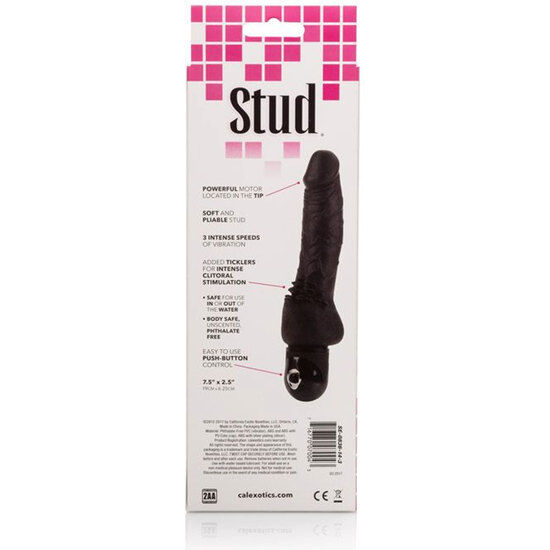Calex power stud cliterrific vibrador negro