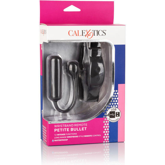 Calex bala vibradora peque?a con pulsera de control
