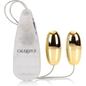 Calex  balas vibradoras doradas duo gold
