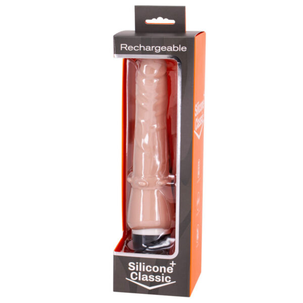 Sevencreations vibrador recargable natural 7v 20cm