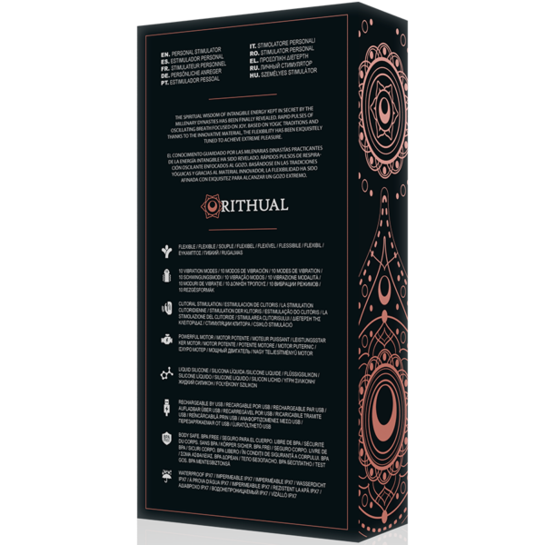 Motor ritual anusara dual recargable 2.0 negro