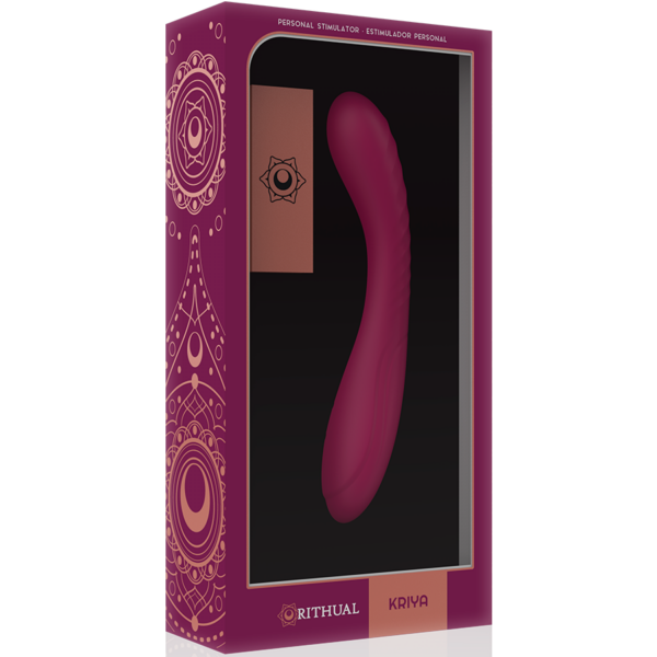 Estimulador ritual kriya punto-g recargable orquidea