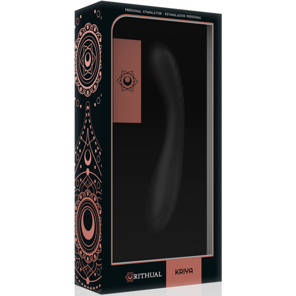 Ritual kriya estimulaodr punto-g recargable negro