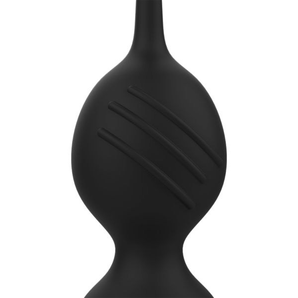 Ritual nisha bolas kegel recargables vibradoras negro