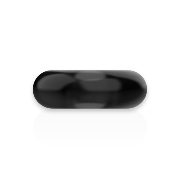 Powering super flexible y resistente anillo pene 3.5cm negro