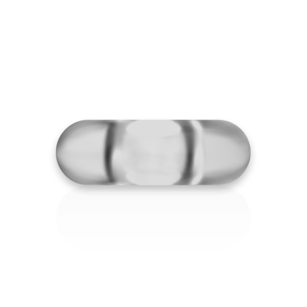 Powering super flexible y resistente anillo pene  3.5cm clear