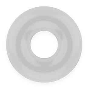Powering super flexible y resistente anillo pene 3.5cm clear