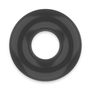 Powering super flexible y resistente anillo pene 4.5cm negro