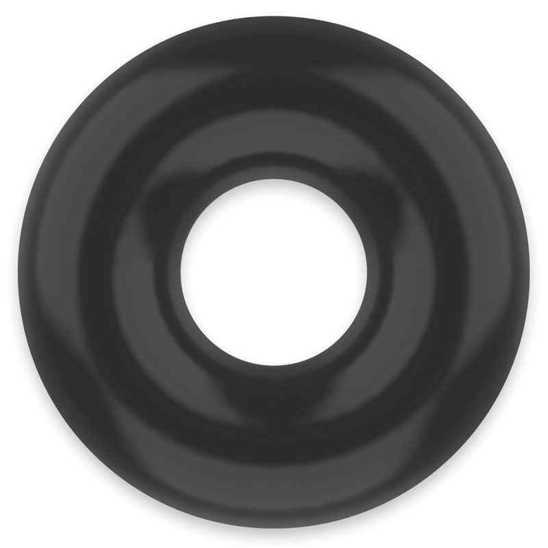Powering super flexible y resistente anillo pene 5cm pr03 negro