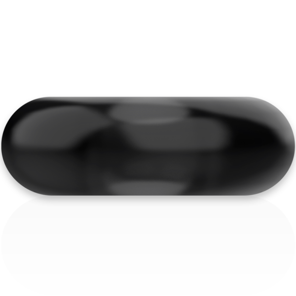 Powering super flexible y resistente anillo pene 5cm pr03 negro