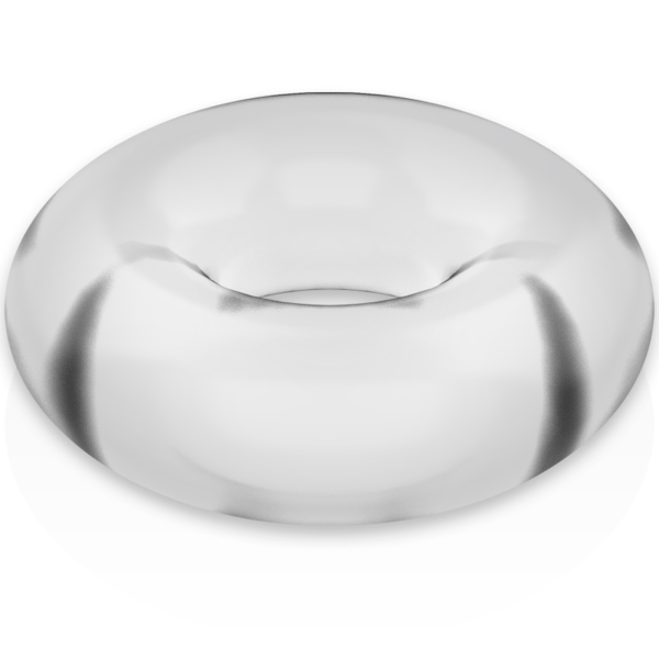 Powering super flexible y resistente anillo pene 5cm pr03 clear