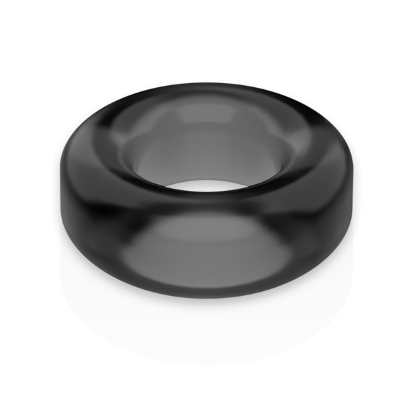Powering super flexible y resistente anillo pene  3.8cm pr04 negro