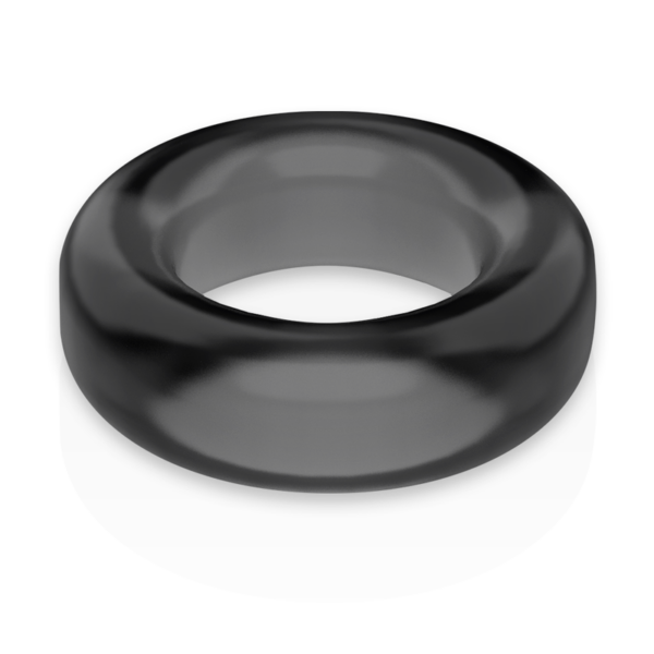 Powering super flexible y resistente anillo pene  4.8cm pr05 negro