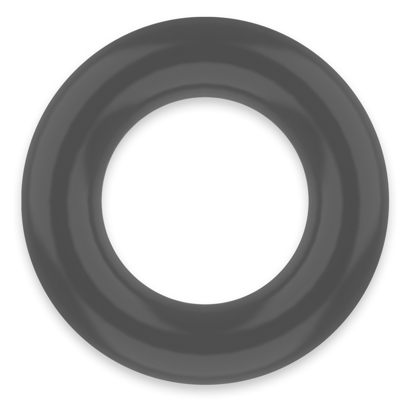 Powering super flexible y resistente anillo pene 5.5cm pr06 negro