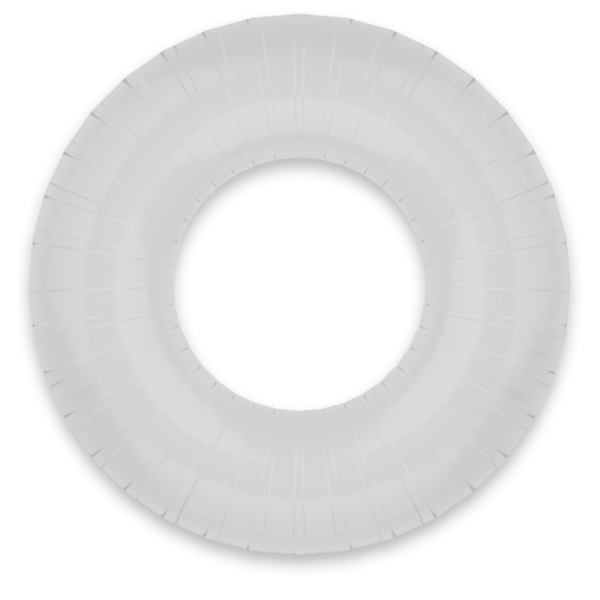 Powering super flexible y resistente anillo pene  4.5cm pr07 clear