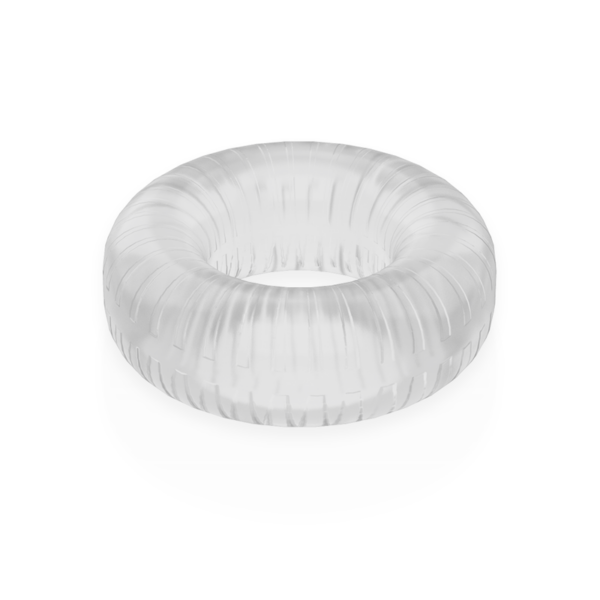 Powering super flexible y resistente anillo pene  4.5cm pr07 clear