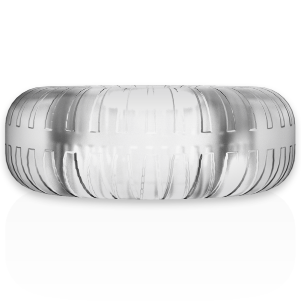 Powering super flexible y resistente anillo pene  4.5cm pr07 clear