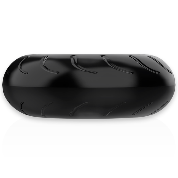 Powering super flexible y resistente anillo pene  5cm pr08 negro