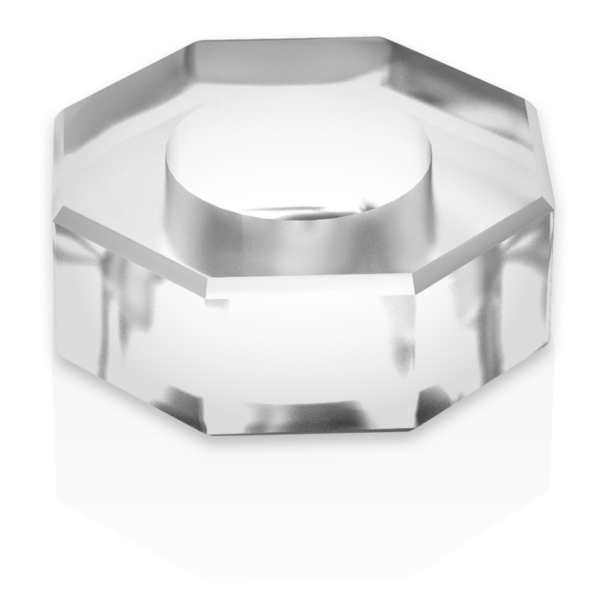 Powering super flexible y resistente anillo pene  5cm pr10 clear
