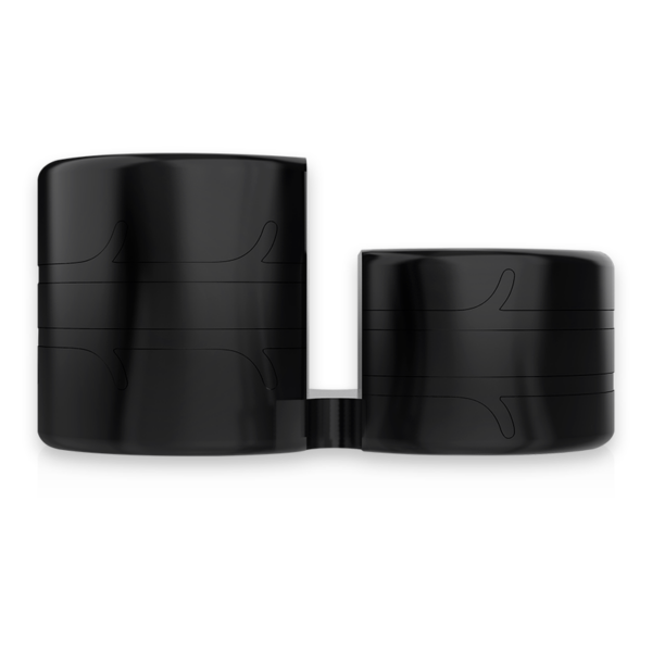 Powering super flexible y resistente anillo pene doble pr09 negro