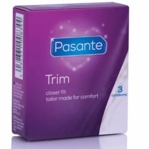 Pasante preservativos trim m?s delgado 3 unidades