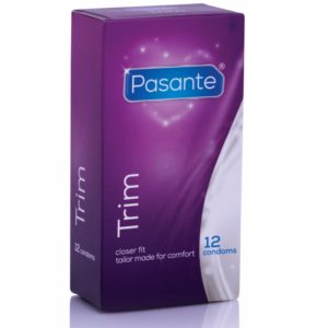 Pasante preservativos trim m?s delgado 12 unidades