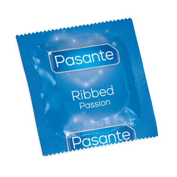 Pasante preservativos punteados m?s placer 12 unidades